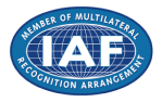 IAF accreditation stamp